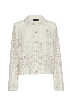 Dames blazer ecru