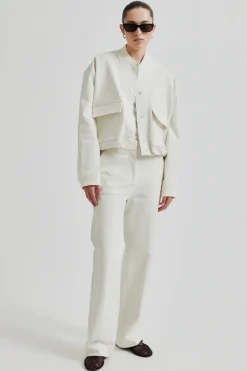 Dames blazer ecru