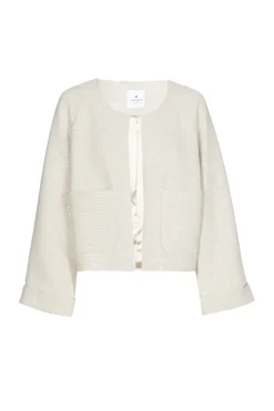 Dames blazer ecru