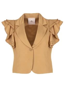 Dames blazer ecru