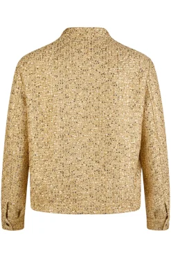 Dames blazer goud