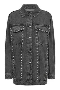 Dames blazer grijs
