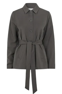 Dames blazer grijs