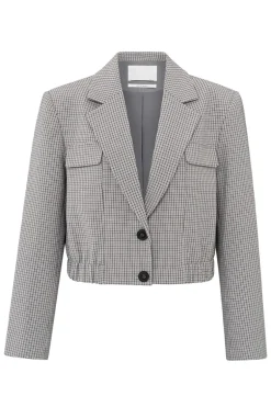 Dames blazer grijs