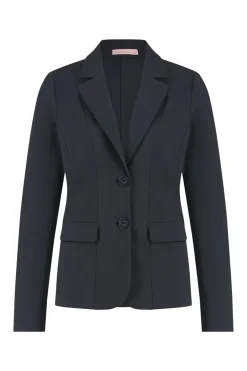 Dames blazer grijs