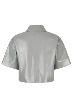 Dames blazer grijs