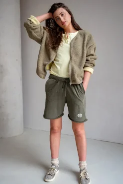 Dames blazer groen