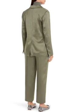 Dames blazer groen