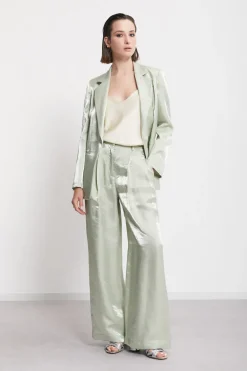 Dames blazer groen