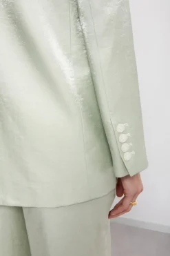 Dames blazer groen