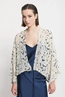 Dames blazer groen