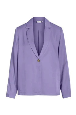 Dames blazer paars