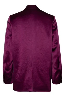 Dames blazer paars