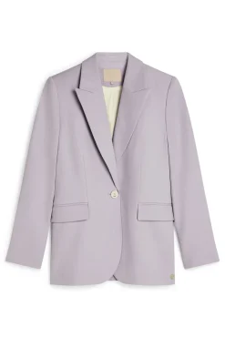 Dames blazer paars