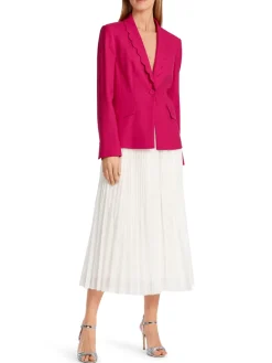 Dames blazer paars
