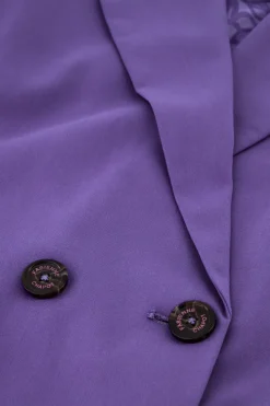 Dames blazer paars