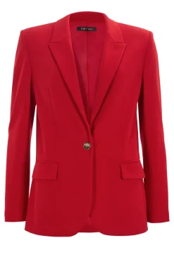 Dames blazer rood