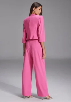 Dames blazer rose