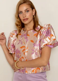 Dames blazer rose