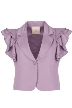 Dames blazer rose