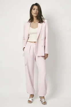Dames blazer rose