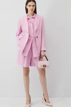 Dames blazer rose