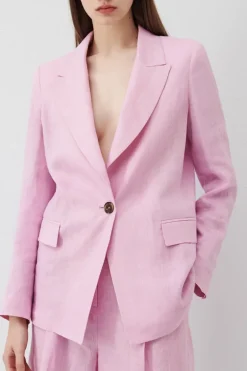 Dames blazer rose