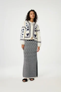 Dames blazer wit