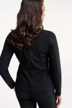 Dames blazer zwart