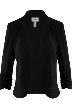 Dames blazer zwart