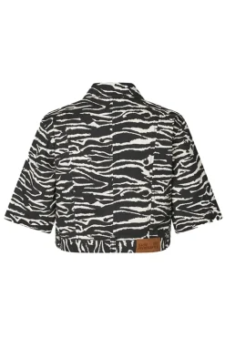 Dames blazer zwart
