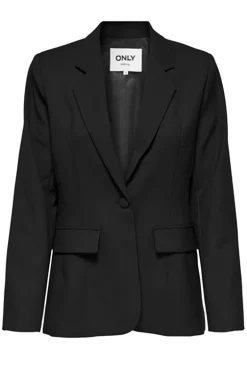 Dames blazer zwart
