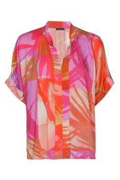 Dames blouse korte mouw diversen