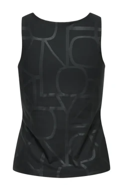 Dames blouse korte mouw zwart