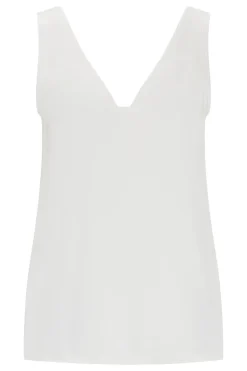 Dames blouse lange mouw ecru