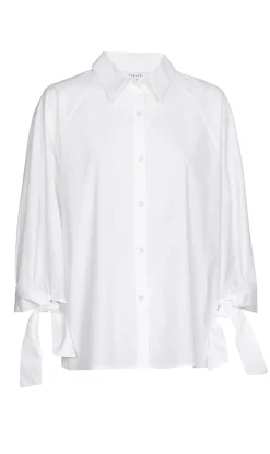 Dames blouse lange mouw ecru