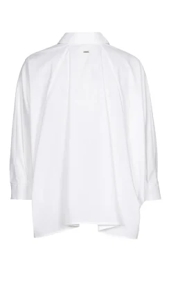 Dames blouse lange mouw ecru