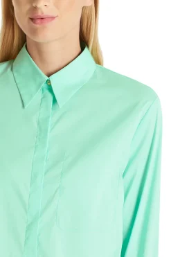 Dames blouse lange mouw groen