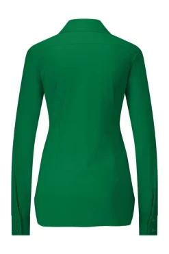 Dames blouse lange mouw groen