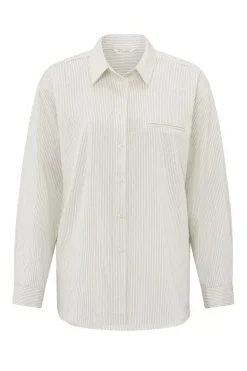 Dames blouse lange mouw paars