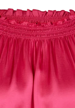 Dames blouse lange mouw paars