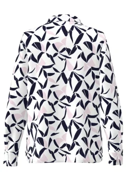 Dames blouse lange mouw rood