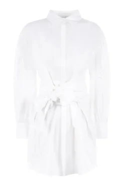 Dames blouse lange mouw wit