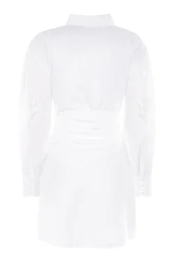 Dames blouse lange mouw wit