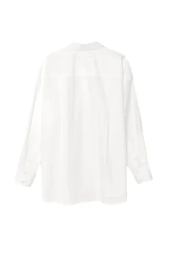 Dames blouse lange mouw wit