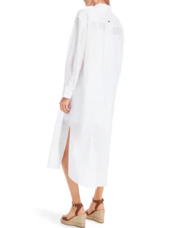 Dames blouse lange mouw wit