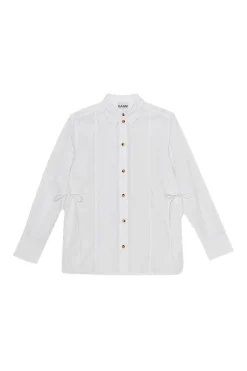 Dames blouse lange mouw wit