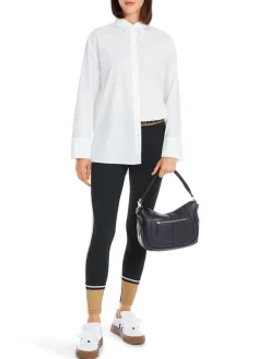Dames blouse lange mouw wit