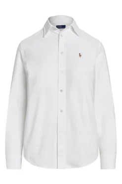 Dames blouse lange mouw wit