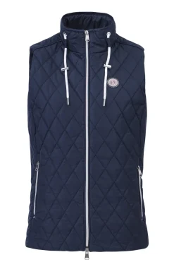 Dames bodywarmer blauw